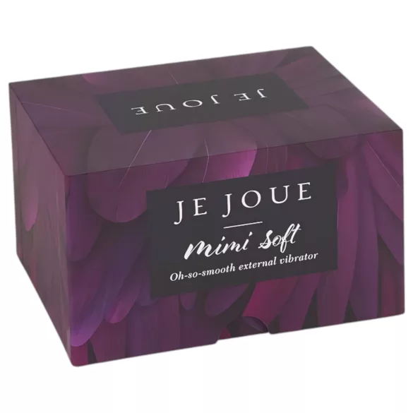 Je Joue Mimi Soft - nabíjací vodotesný vibrátor na klitoris - čierny