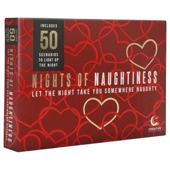 FIFTY NIGHTS OF NAUGHTINESS - erotická spoločenská hra - v angličtine