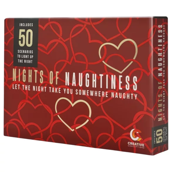 FIFTY NIGHTS OF NAUGHTINESS - erotická spoločenská hra - v angličtine