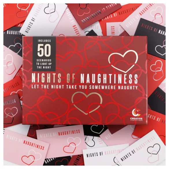 FIFTY NIGHTS OF NAUGHTINESS - erotická spoločenská hra - v angličtine