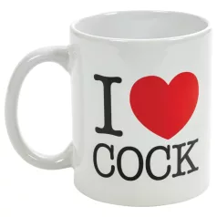 I Love Cock - hrnček