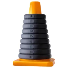   Play Zone - set na penis a semenníky - krúžky a natiahovače - 9 dielov