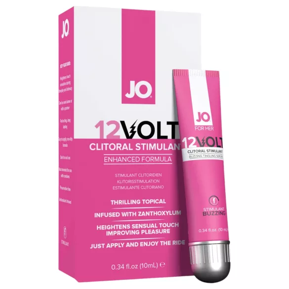 JO 12VOLT - intímny olej pre ženy - 10ml