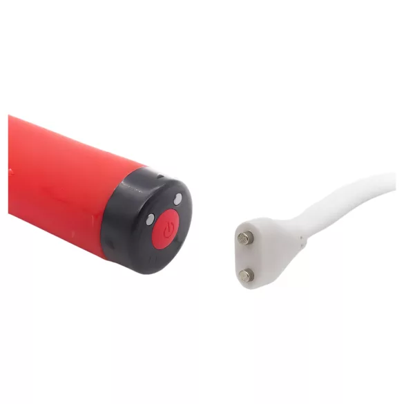 Magic Motion - mini vibrátor s vibráciami - dobíjací - červený