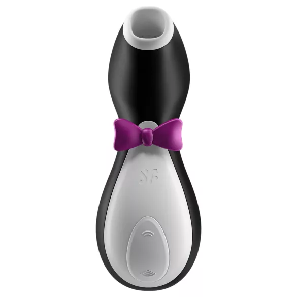Satisfyer Penguin - nabíjateľný vodotesný stimulátor klitorisu - čierno-biely