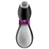 Satisfyer Penguin - nabíjateľný vodotesný stimulátor klitorisu - čierno-biely