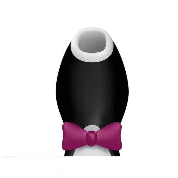 Satisfyer Penguin - nabíjateľný vodotesný stimulátor klitorisu - čierno-biely