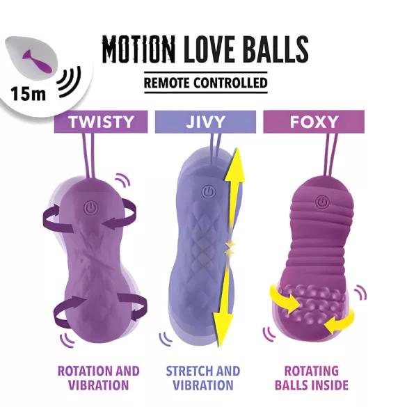 FeelzToys - vibračné vajíčko - vodotesné - fialové