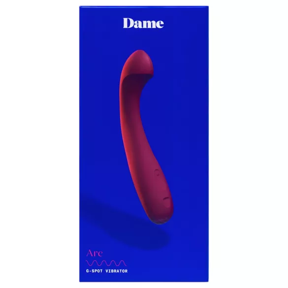 Dame Arc - vibrátor na bod G - nabíjateľný - ružový