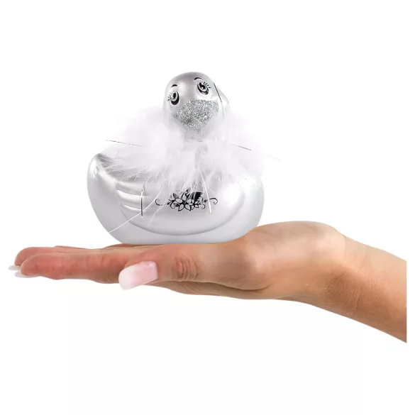 My Duckie Paris 2.0 - vibrátor na klitoris - strieborný