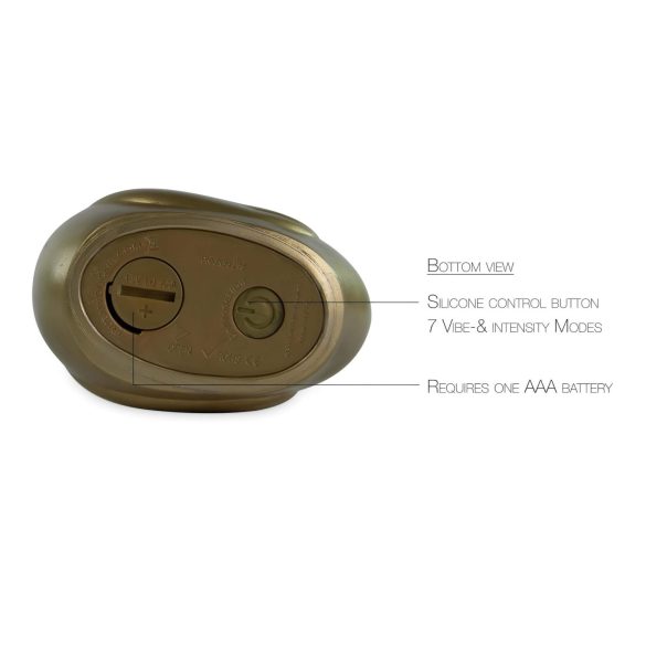 My Duckie Paris 2.0 - klitorisový vibrátor (zlatý)