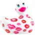 My Duckie Romance 2.0 - vodotesný klitoriálny vibrátor (bielo-ružový)