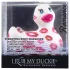 My Duckie Romance 2.0 - vodotesný klitoriálny vibrátor (bielo-ružový)