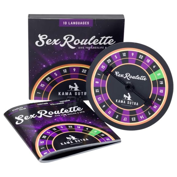 Sex Roulette Kama Sutra - erotická spoločenská hra - 10 jazykov