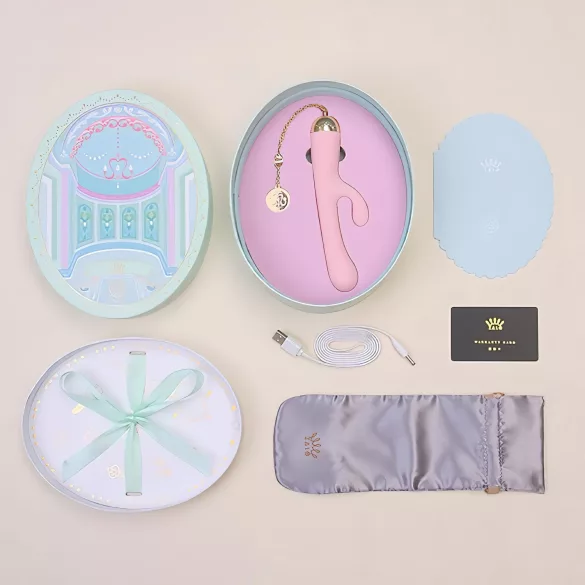 ZALO Ichigo Rabbit - Luxus vibrátor ovládaný aplikáciou (ružový)
