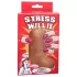 Stress Willie - antistresová hračka penis - natur