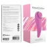 FEELZTOYS - vibrátor na klitoris 2v1 - dobíjací - ružová