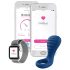 OHMIBOD Bluemotion Nex 3 - inteligentný, vibračný krúžok na penis (modrý)