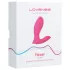 LOVENSE Flexer Panty - akumulátorový 2v1 vibrátor (ružový)