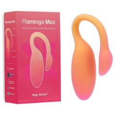   Magic Motion Flamingo Max - vibračné vajíčko - smart - oranžové