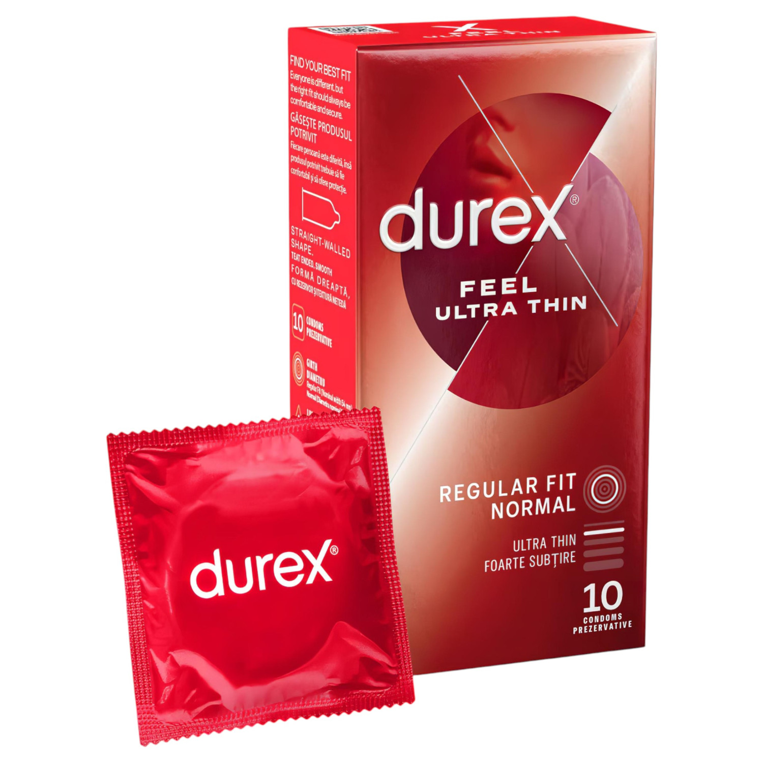 Durex Feel Ultra Thin - ultra realistické kondómy (10 ks)