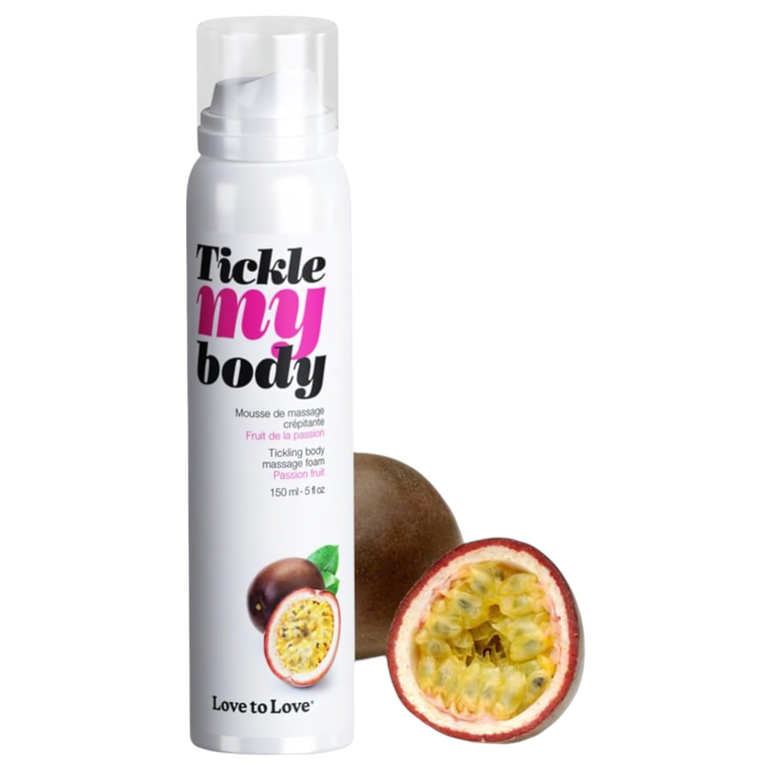 Pohladkaj moje telo - šumivá masážna pena - mučenka (150ml)
