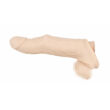 Obraz 1/11 - Nature skin Penis Skirt - návlek na penis s krúžkom na semenníky