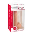 Realistixxx - prísavný realistický dildo (22cm) - prirodzený