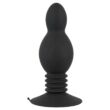 Obraz 2/7 - Black Velvets Bouncing Plug - pružinové análne dildo s prísavkou (čierne)