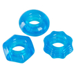 Obraz 1/5 - You2Toys Stretchy - trojica silikónových krúžkov na penis (modrá)