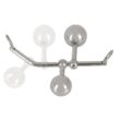Obraz 4/8 - You2Toys Bondage Plugs - metal expanding balls (149g) - silver