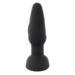 Obraz 4/9 - Black Velvet - cordless, radio, throbbing anal vibrator (black)