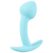 Obraz 3/9 - Cuties Mini Butt Plug - silikonové análne dildo - modré (2,6cm)