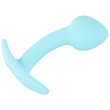 Obraz 5/9 - Cuties Mini Butt Plug - silikonové análne dildo - modré (2,6cm)