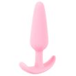 Obraz 3/8 - Cuties Mini Butt Plug - silikonové análne dildo - ružové (2,1cm)