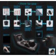 Obraz 3/13 - Dark Magic - stroj na sex s posteľou na baterky (čierny)