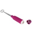 Obraz 4/6 - You2Toys Loop - metal clitoral vibrator (silver-pink)
