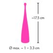 Obraz 10/10 - Couples Choice Spot Vibrator - nabíjací vibrátor na klitoris (ružový)