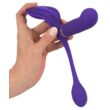 Obraz 3/8 - GoGasm Pussy & Ass - Rechargeable, radio controlled 3 prong vibrator (purple)