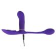 Obraz 7/8 - GoGasm Pussy & Ass - Rechargeable, radio controlled 3 prong vibrator (purple)