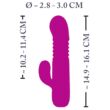 Obraz 12/12 - XOUXOU - nabíjateľný  vibrátor s ramenom na klitoris  (ružový