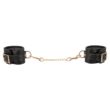 Obraz 5/10 - ZADO - genuine leather wristband with short chain (black)