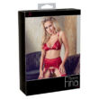 Obraz 1/13 - Abierta Fina - glitter chain lingerie set (red)