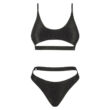 Obraz 3/4 - Obsessive Miamelle - sporty bikini with straps (black)