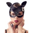Obraz 4/8 - Bad Kitty - koženková mačacia maska s kamienkami - čierna (S-L)