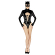 Obraz 2/8 - Black Velvet - Body Batwoman s dlhými rukávmi (čierne)