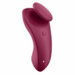 Obraz 5/10 - Satisfyer Sexy Secret - nabíjací, vodotesný smart vibrátor na klitoris (bordový)