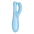 Obraz 3/9 - Satisfyer Threesome 4 - inteligentný dobíjací vibrátor na klitoris (modrý)