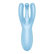 Obraz 4/9 - Satisfyer Threesome 4 - inteligentný dobíjací vibrátor na klitoris (modrý)