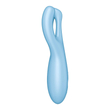 Obraz 6/9 - Satisfyer Threesome 4 - inteligentný dobíjací vibrátor na klitoris (modrý)